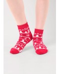 CLE Носки дет.С4550П 24 НГ плюш, красный