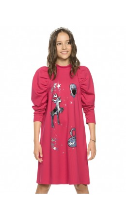 Платье для девочек Вишневый(8)