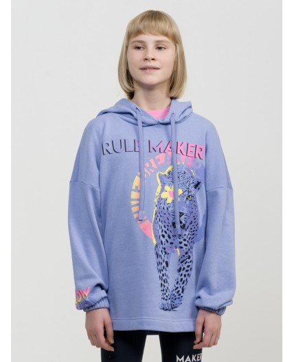 Толстовка для девочек Лиловый(24)