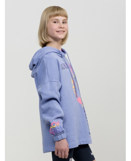Толстовка для девочек Лиловый(24)