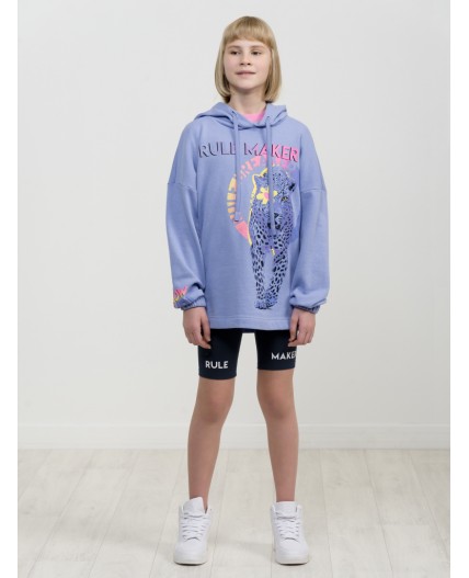 Толстовка для девочек Лиловый(24)