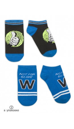 Носки для мальчиков Синий/черный(41/49)