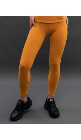 Брюки (модель 'лосины') спортивные женские Янтарный(52)