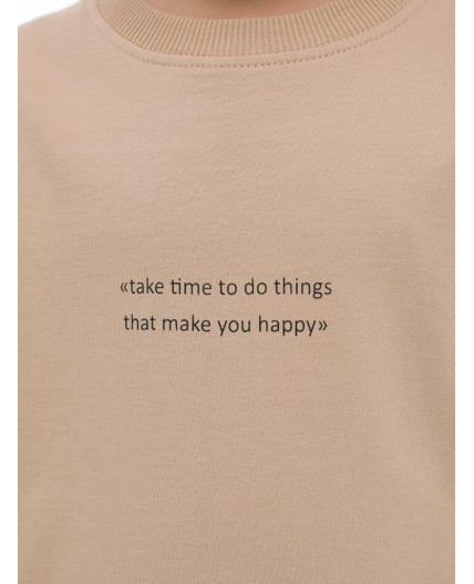 Толстовка для мальчиков Песочный(34)