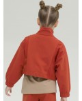 Толстовка для девочек Терракотовый(44)