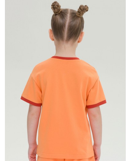 Футболка для девочек Оранжевый(31)