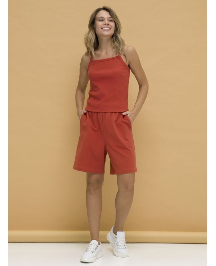 Майка женская Терракотовый(44)