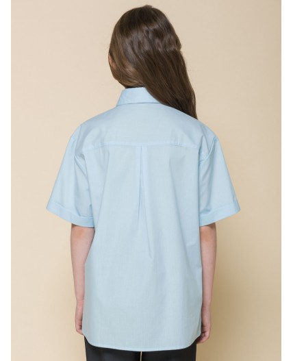 Блузка для девочек Голубой(9)