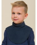 Шарф детский в виде манишки Темно-синий(54)