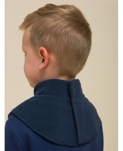 Шарф детский в виде манишки Темно-синий(54)