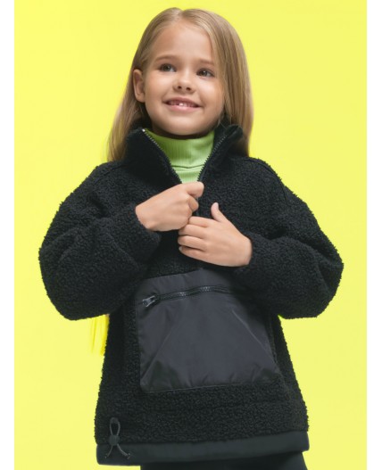 Куртка для девочек Черный(49)