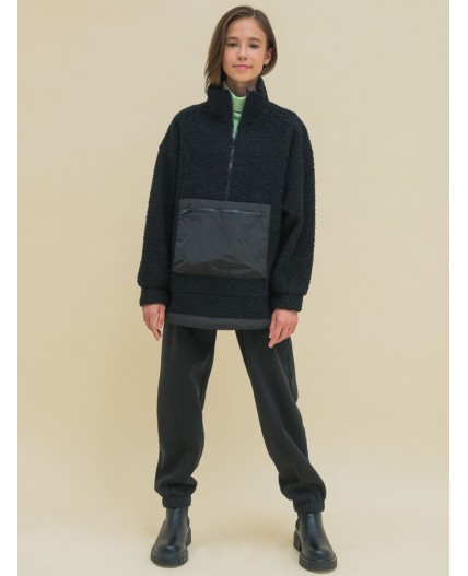 Куртка для девочек Черный(49)