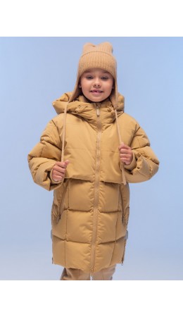 Пальто для девочек Бежевый(3)