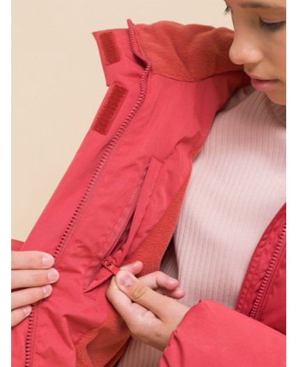 Куртка для девочек Красный(18)