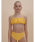 Купальный костюм для девочек Желтый(11)