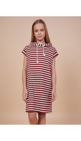 Платье для девочек Бордовый(5)