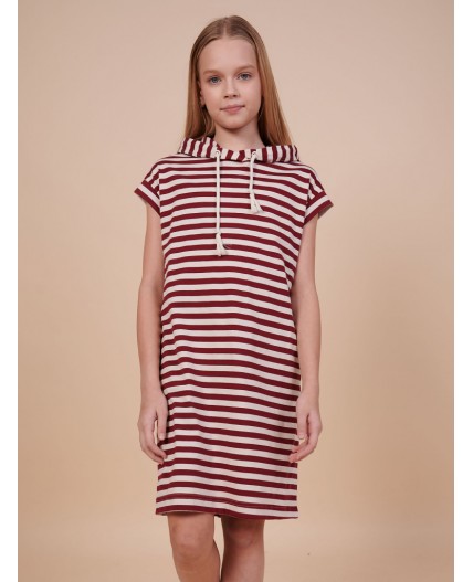 Платье для девочек Бордовый(5)