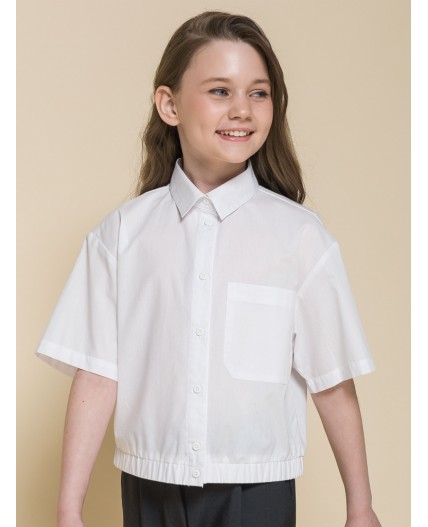 Блузка для девочек Белый(2)