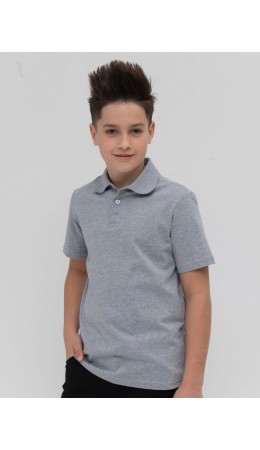Джемпер (модель 'футболка') для мальчиков Серый(40)