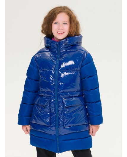 Пальто для девочек Синий(41)