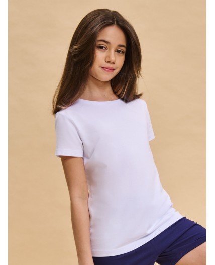 Футболка для девочек Белый(2)
