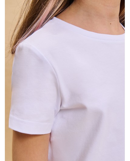 Футболка для девочек Белый(2)