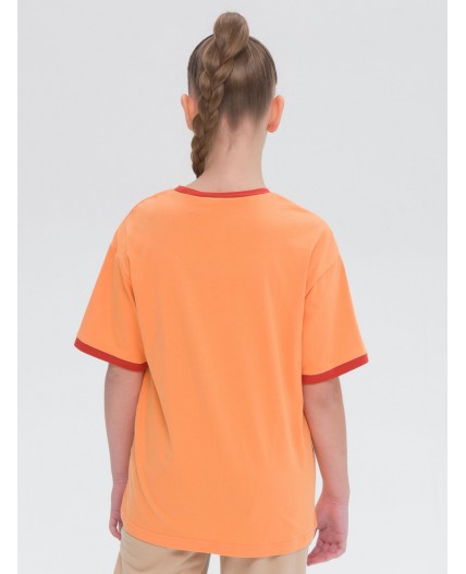 Футболка для девочек Оранжевый(31)