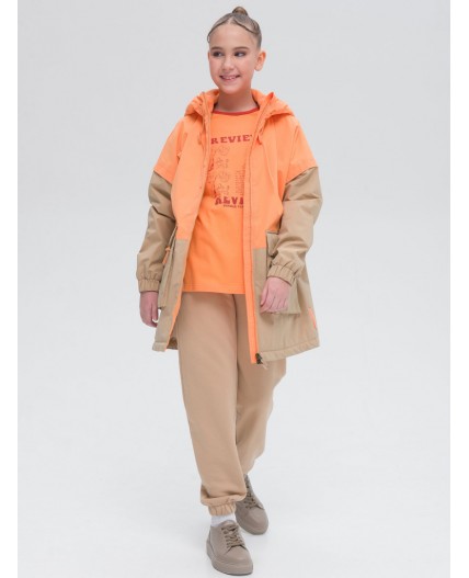 Футболка для девочек Оранжевый(31)