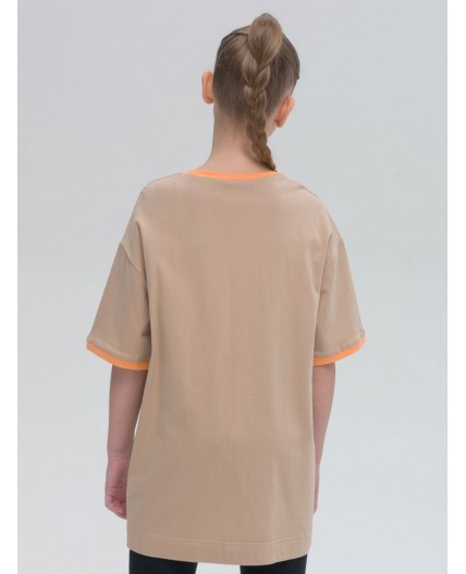 Футболка для девочек Песочный(34)