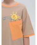 Футболка для девочек Песочный(34)