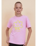 Футболка для девочек Розовый(37)