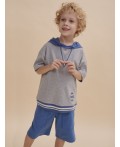 Футболка для мальчиков Серый(40)