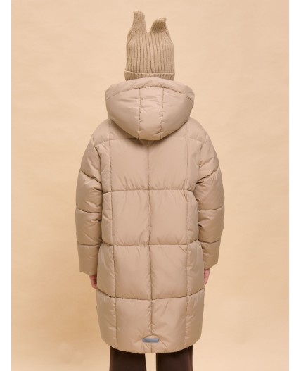 Пальто для девочек Песочный(34)