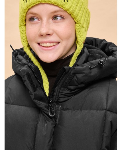 Пальто для девочек Черный(49)