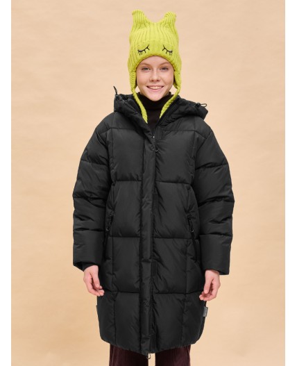 Пальто для девочек Черный(49)