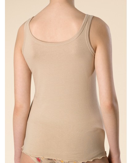 Майка для девочек Бежевый(3)