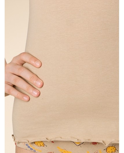 Майка для девочек Бежевый(3)