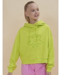 Толстовка для девочек Лаймовый(56)