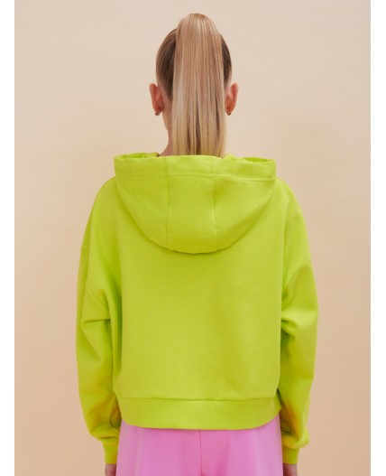 Толстовка для девочек Лаймовый(56)