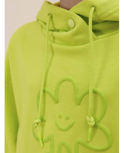 Толстовка для девочек Лаймовый(56)