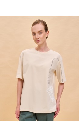 Футболка женская Молочный(28)