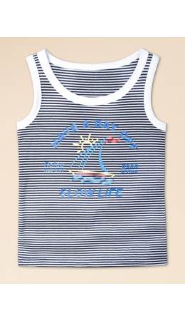 Майка для мальчиков Темно-синий(54)