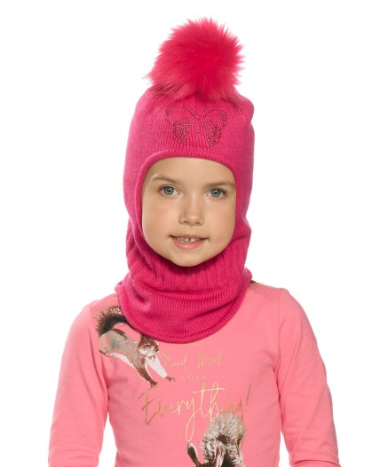 Шапка для девочек Малиновый (25)