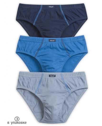 Трусы для мальчиков Синий/темно-синий/серый(41/54/40)