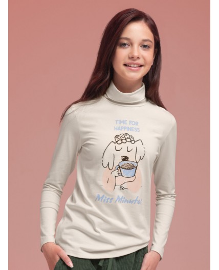 Джемпер для девочек Кремовый(19)