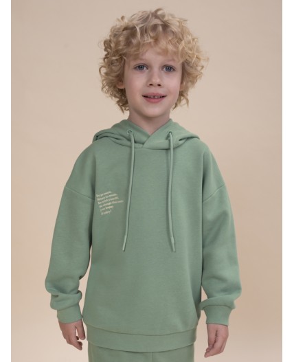 Толстовка для мальчиков Зеленый(12)