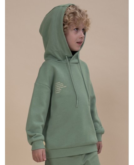Толстовка для мальчиков Зеленый(12)
