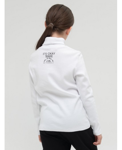 Джемпер для девочек Белый(2)