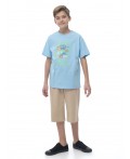 Футболка для мальчиков Голубой(9)