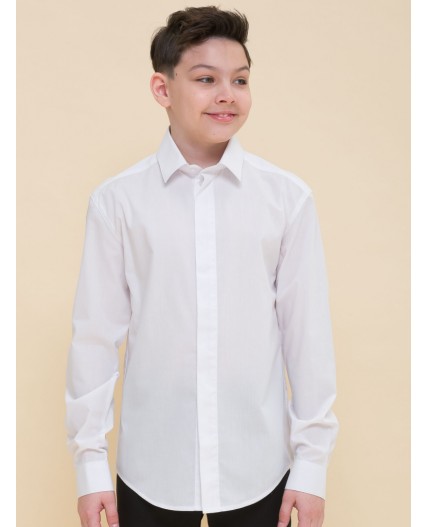 Сорочка верхняя для мальчиков Белый(2)